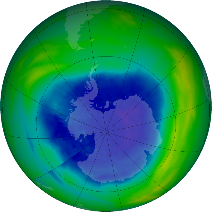 Ozone Map 1989-09-16